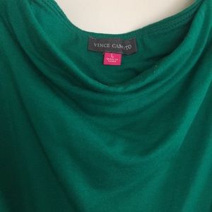 Vince Camuto green stretch pencil skirt